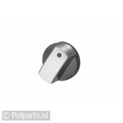 Gasknop RVS/Zwart 00423553