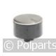Gasknop zilver/zwart 00615769 - Bosch/Siemens - 90553140 - 8713411162251 - 90553140001 - 00615769 - 10007920 - 9.05.53.14-0