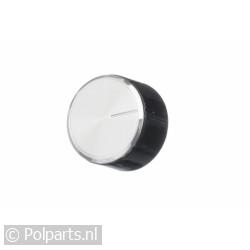 Gasknop RVS/zwart 00616100