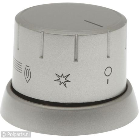 Gasknop - Bosch/Siemens - 90553490 - 90553490001 - 00619214 - 8713411260155 - 9.05.53.49-0 - 619214