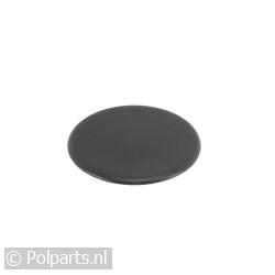 Branderdeksel zwart 75mm 00183789