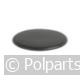 Branderdeksel zwart mat 45mm 00615302 - Bosch/Siemens - 90555270 - 8713411162565 - 90555270001 - 00615302 - 9.05.55.27-0 - 615302
