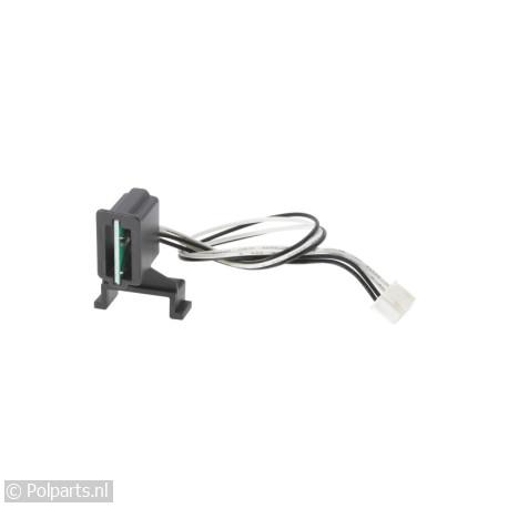 Schakelaar in houder - Bosch/Siemens - 90556090 - 8713411162725 - 90556090001 - 00614601 - 9.05.56.09-0 - 10012135