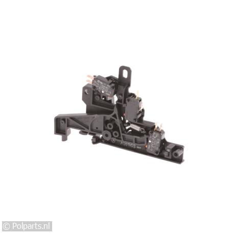 Schakelaar incl 3 micro schakelaars 00648742 - Bosch/Siemens - 90557290 - 8713411162985 - 90557290001 - 00648742 - 9.05.57.29-0 - 648742