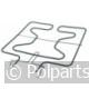 Verwarmingselement onder - Bosch/Siemens - 00470763 - 90558350 - 90558350001 - 9.05.58.35-0 - 470763 - 8713411196355