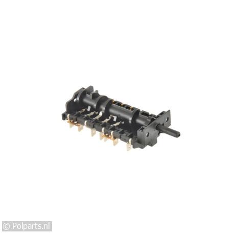 Keuzeschakelaar met 15 contacten - Bosch/Siemens - 90561060 - 90561060001 - 00498548 - 9.05.61.06-0 - 498548 - 8713411196416