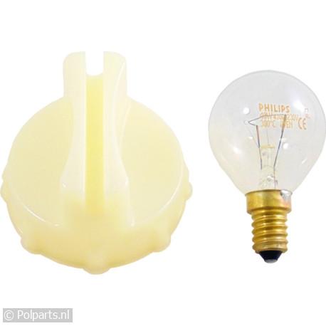 Ovenlamp 40W E14 met reparatieSet - Bosch/Siemens - 90579090 - 90579090001 - 00613655 - 9.05.79.09-0 - 613655 - 8713411196485