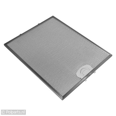 Filter Metaal 351x284mm - Atag/Etna/Pelgrim - 90611350 - 90611350001 - 288196 - 89000755 - 9.06.11.35-0 - 8713411213670