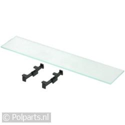 Glasplaat verlichting met houders