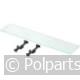 Glasplaat verlichting met houders - Atag/Etna/Pelgrim - 90615080 - 8713411164170 - 90615080001 - 401466 - 89001173 - 9.06.15.08-0