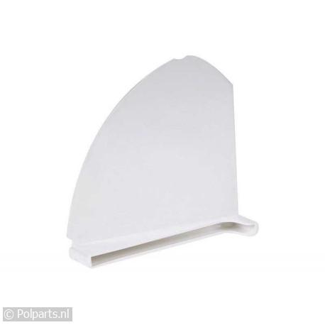 Plaat van glasplaat -R- wit - Atag/Etna/Pelgrim - 90615130 - 8713411164200 - 90615130001 - 23813 - 88018689 - 9.06.15.13-0