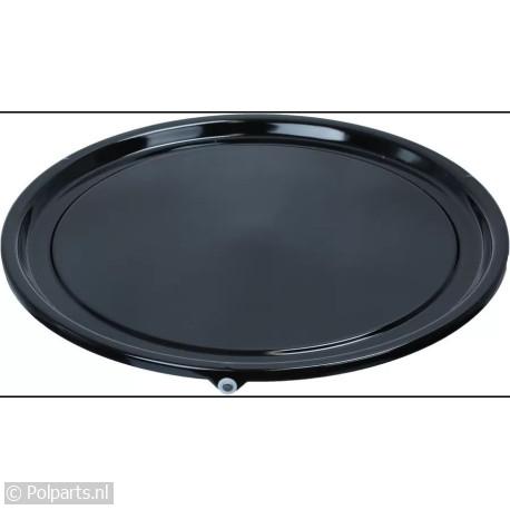 Draaiplateau emaille met wiel - Atag/Etna/Pelgrim - 90616460 - 8713411164415 - 90616460001 - 28007 - 88040170 - 9.06.16.46-0