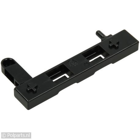 Deurhaak van magnetron zwart - Atag/Etna/Pelgrim - 90630010 - 8713411164507 - 90630010001 - 252778 - 88008849 - 9.06.30.01-0