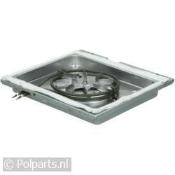 Motor compleet incl ventilator en verwarmingselement