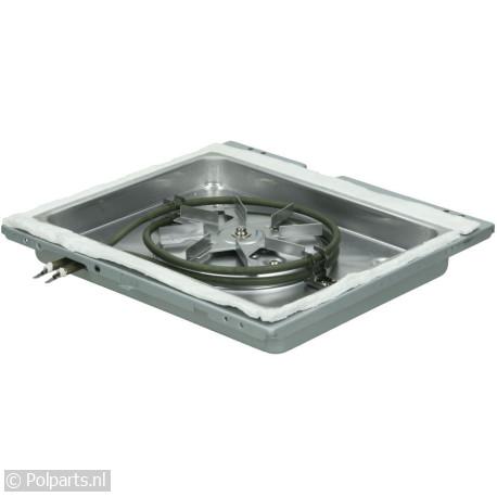 Motor compleet incl ventilator en verwarmingselement - Atag/Etna/Pelgrim - 90646070 - 8713411164644 - 90646070001 - 354687 - 88042060 - 9.06.46.07-0