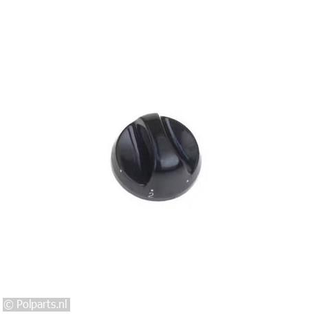 Knop zwart -laag- 1-2-3 - Atag/Etna/Pelgrim - 90653340 - 5021879175137 - 90653340001 - 30850 - 54000194 - 9.06.53.34-0