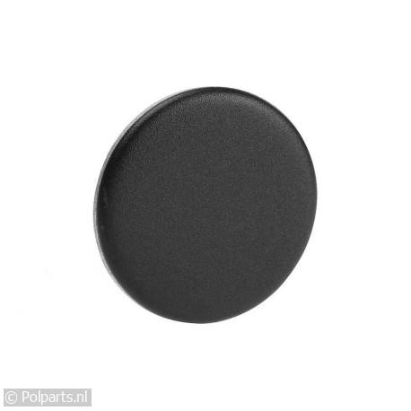 Branderdeksel normaal -zwart- - Atag/Etna/Pelgrim - 90655250 - 8713411165153 - 90655250001 - 15080 - 88023606 - 9.06.55.25-0 - 844931