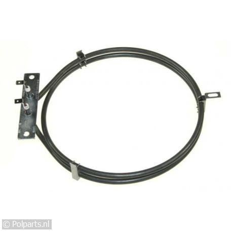 Verwarmingselement 2000W hete lucht rond - Atag/Etna/Pelgrim - 90658150 - 8713411165559 - 90658150001 - 128186 - 89011860 - 9.06.58.15-0