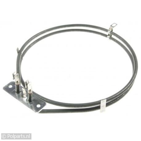 Verwarmingselement hetelucht 2200w rond - Atag/Etna/Pelgrim - 90658260 - 90658260001 - 623473 - 9.06.58.26-0 - 8713411213724