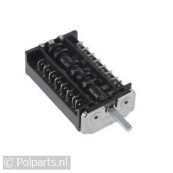 Keuzeschakelaar met 16 contacten