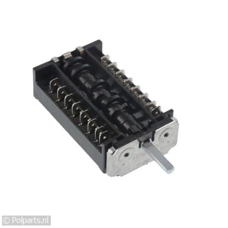 Keuzeschakelaar met 16 contacten 