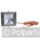 Lamp Spotje 20 Watt Halogeen, Vierkant - Atag/Etna/Pelgrim - 90679090 - 90679090001 - 400575 - 8713411238826 - 9.06.79.09-0