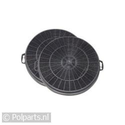 Filter koolstof 21cm rond