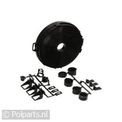 Filter koolstof 20cm rond EKF003