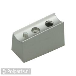 Steun voor handgreep -mat rvs-