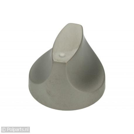 Knop zilver 26mm hoog - Atag/Etna/Pelgrim - 90853190 - 8713411166006 - 90853190001 - 35744 - 88023545 - 9.08.53.19-0